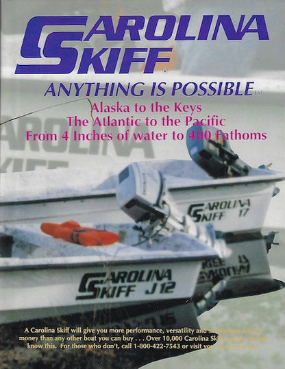 Carolina Skiff 1993 Poster Brochure