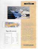 Carver 400 Cockpit Motor Yacht Specification Brochure