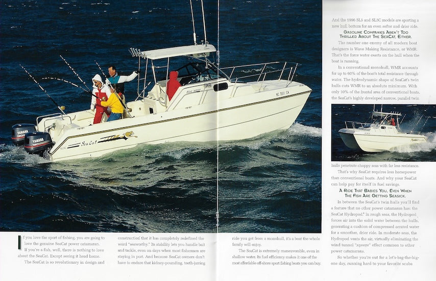 Sea Cat 1996 Brochure Package