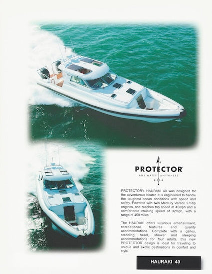 Rayglass Protector Hauraki 40 Brochure