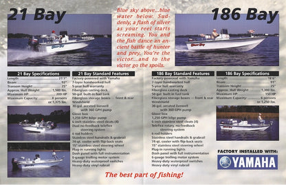 Blazer Bay 2001 Brochure