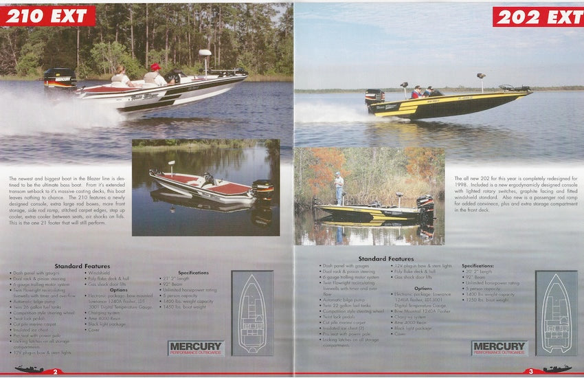 Blazer 1998 Brochure