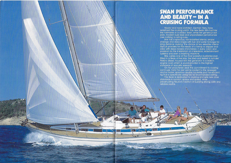Nautor's Swan 55 Brochure