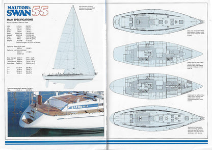 Nautor's Swan 55 Brochure
