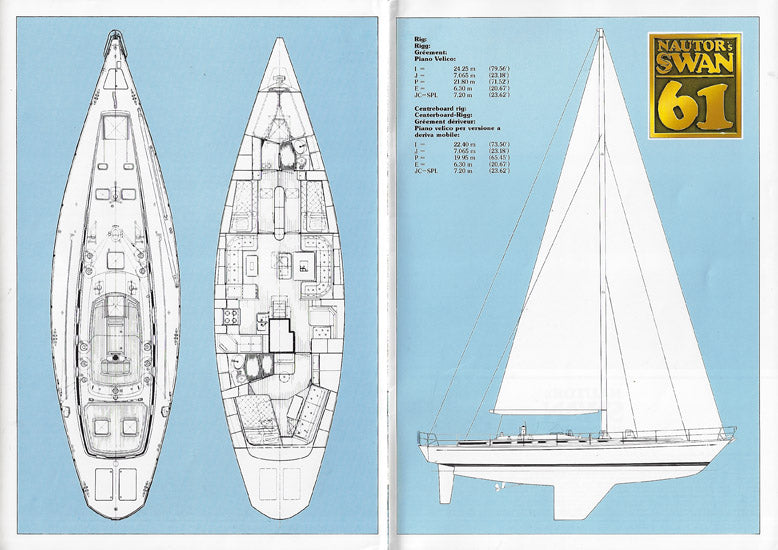 Nautor's Swan 61 Brochure