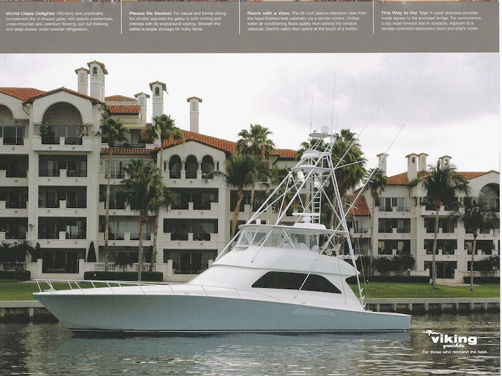 Viking 74 Convertible Brochure