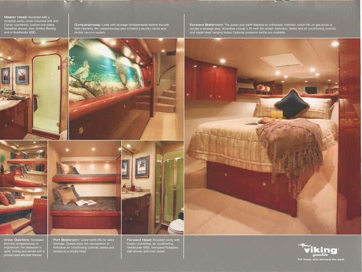 Viking 74 Convertible Brochure