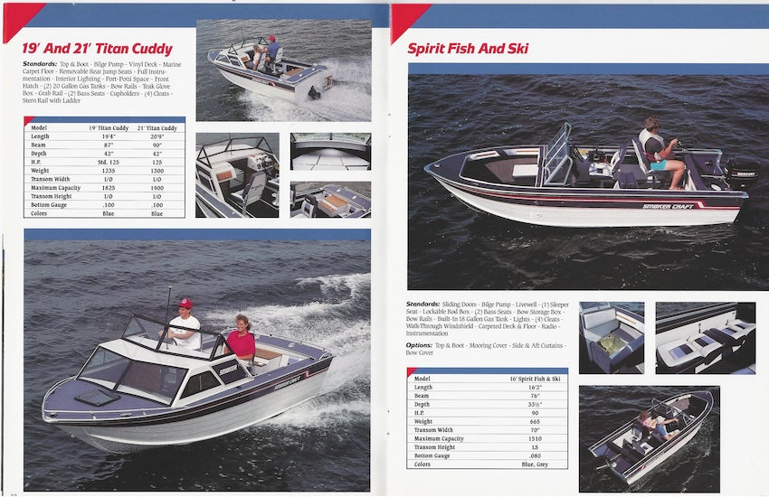 Smoker Craft 1990 Brochure
