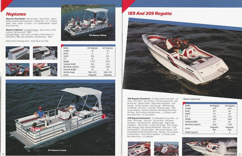 Smoker Craft 1990 Brochure