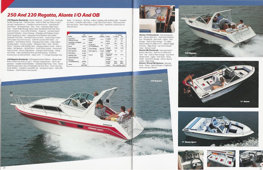 Smoker Craft 1990 Brochure