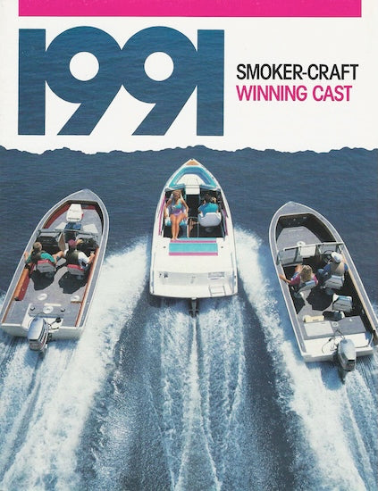 Smoker Craft 1991 Poster Brochure