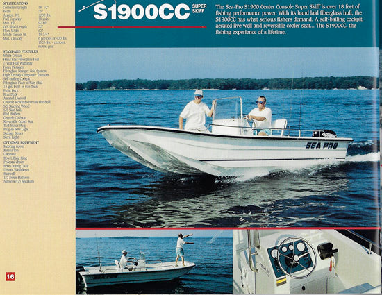 Sea Pro 1998 Brochure