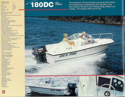 Sea Pro 1998 Brochure