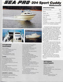 Sea Pro 1994 Brochure