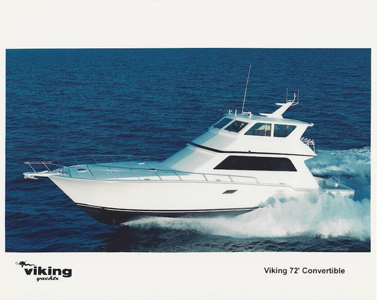 Viking 72 Convertible Glossy Photo