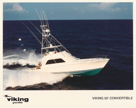 Viking 50 Convertible Glossy Photo