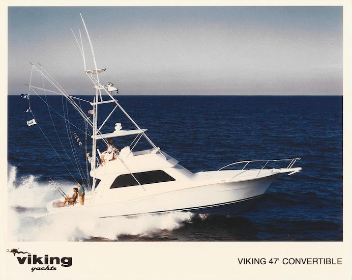Viking 47 Convertible Glossy Photo