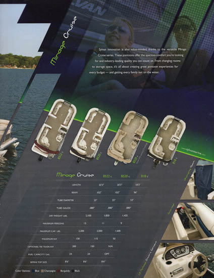 Sylvan 2011 Pontoon Brochure