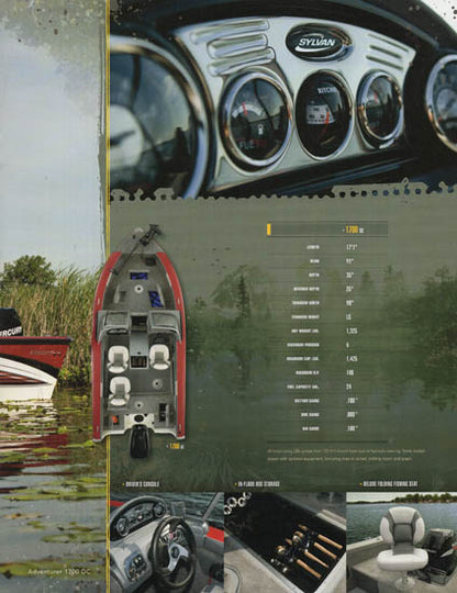 Sylvan 2011 Fishing Brochure