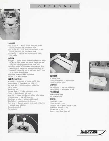 Boston Whaler Outrage 21 Brochure