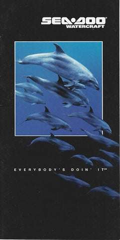 Sea Doo 1997 Mini Watercraft Brochure
