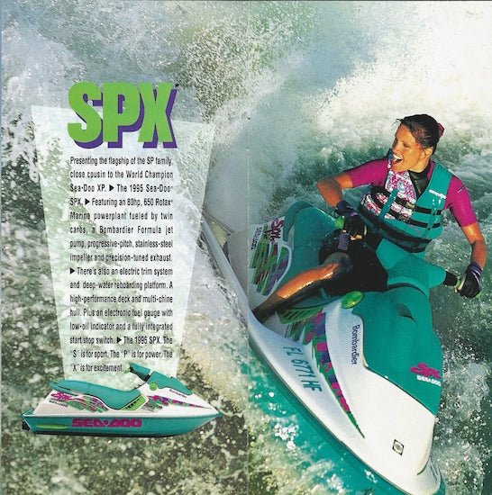 Sea Doo 1995 Mini Watercraft Brochure – SailInfo I boatbrochure.com