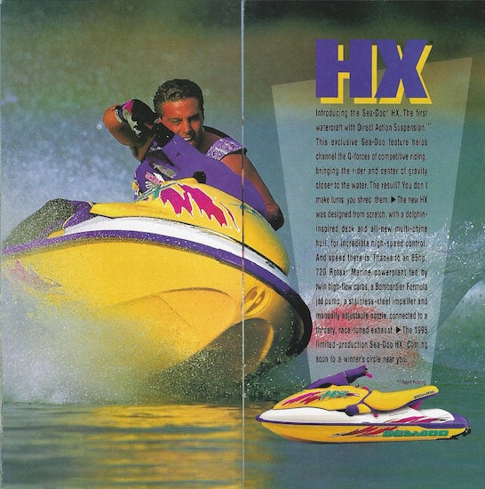 Sea Doo 1995 Mini Watercraft Brochure – SailInfo I boatbrochure.com