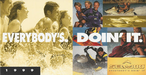 Sea Doo 1999 Mini Watercraft Brochure