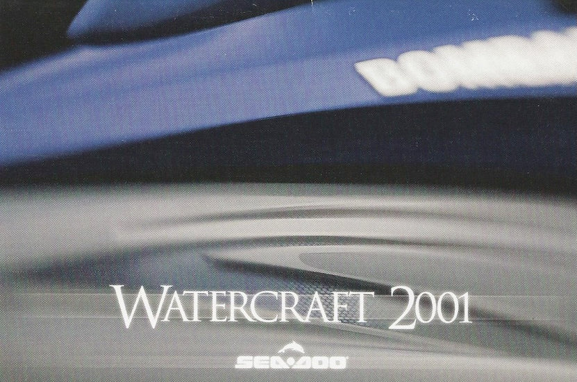 Sea Doo 2001 Watercraft Brochure