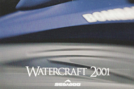 Sea Doo 2001 Watercraft Brochure