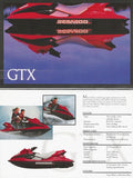 Sea Doo 2001 Watercraft Brochure