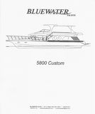 Bluewater 5800 Custom Specification Brochure
