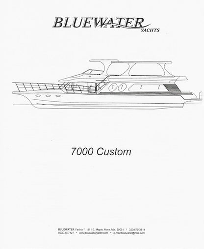 Bluewater 7000 Custom Specification Brochure