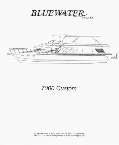 Bluewater 7000 Custom Specification Brochure