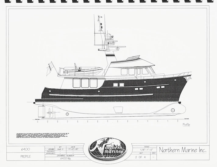 Northern Marine 64 & 75 Long Range Cruisers  Bound Presentation Brochure