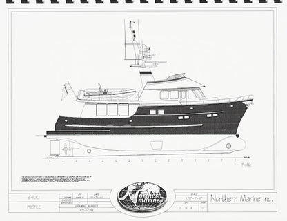 Northern Marine 64 & 75 Long Range Cruisers  Bound Presentation Brochure