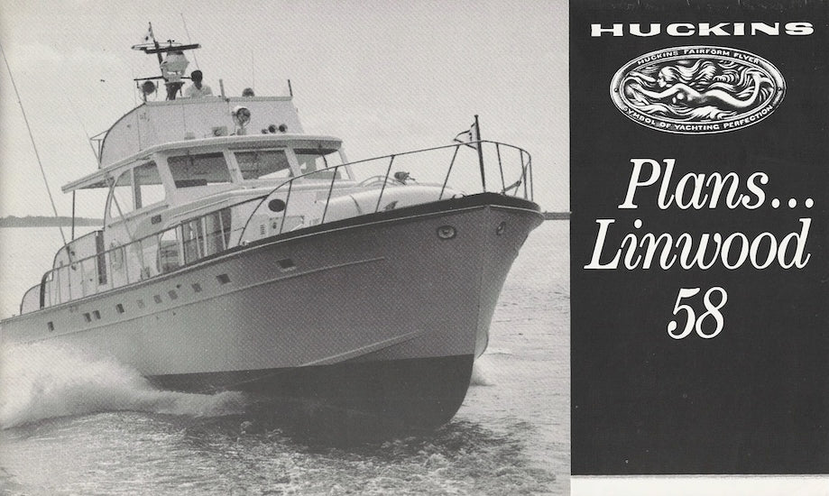 Huckins Linwood 58 Poster Plan Brochure