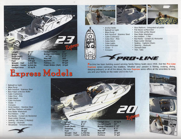 Pro Line 2011 Brochure