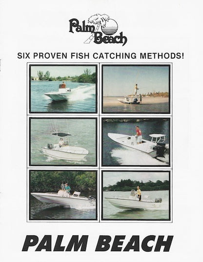 Palm Beach 1990s Fishing Brochure