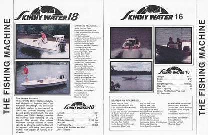 Palm Beach 1990s Fishing Brochure
