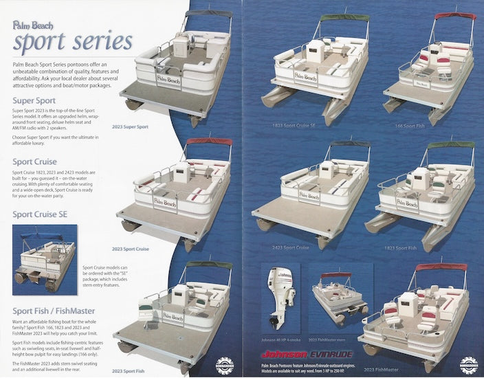 Palm Beach 2002 Sport Series Pontoon Brochure