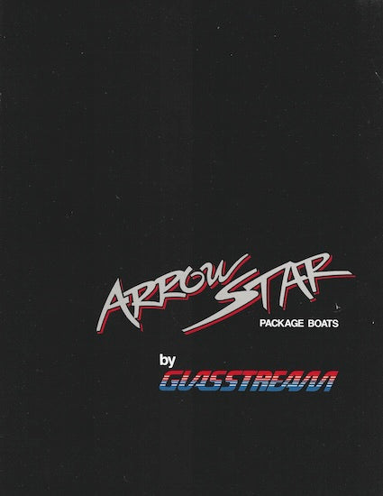 Glasstream 1980s Arrow Star Package Boats Brochure