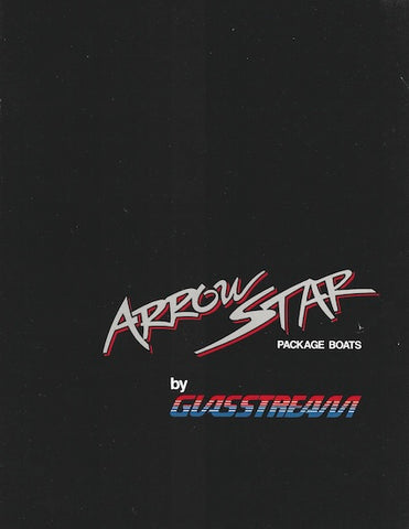 Glasstream 1980s Arrow Star Package Boats Brochure