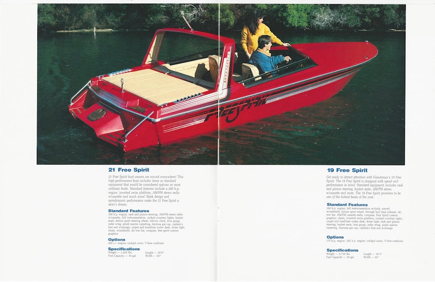 Glasstream 1980s Brochure