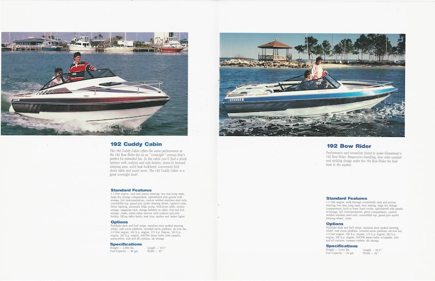 Glasstream 1980s Brochure