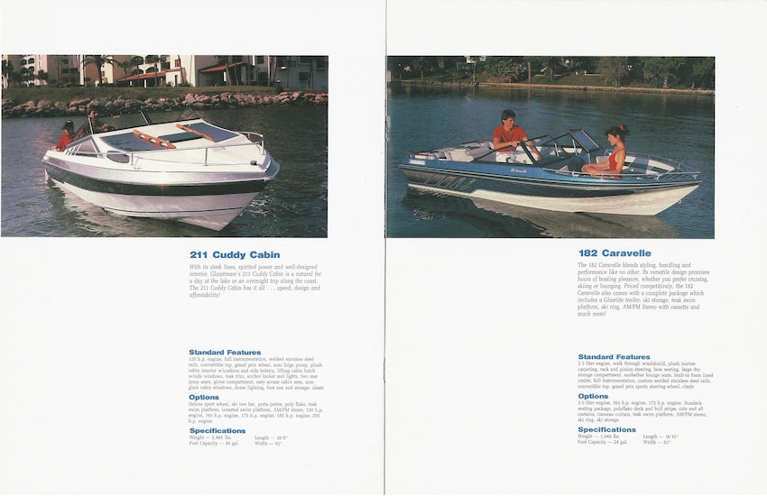 Glasstream 1980s Brochure