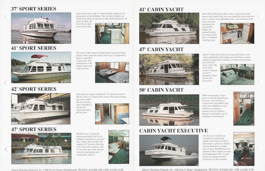 Gibson 1990s Brochure