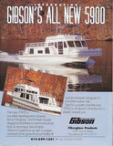Gibson 5900 Houseboat Magazine Reprint Brochure