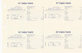 Gibson Cabin Yacht Series Specification Brochure