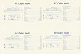 Gibson Cabin Yacht Series Specification Brochure
